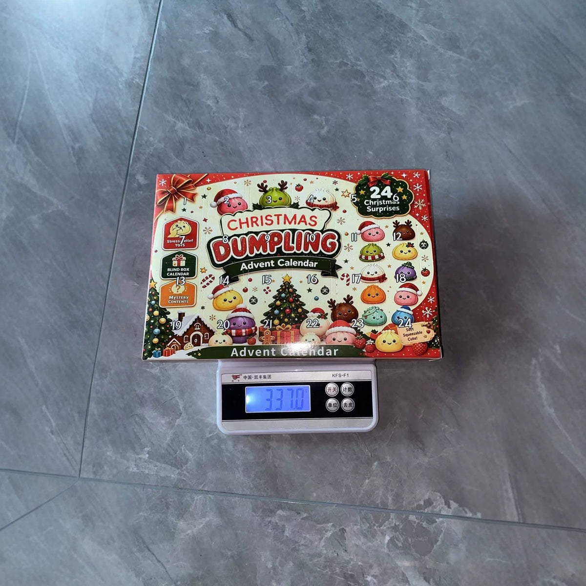 Christmas Squishy Advent Calendar 2026 24 Days Countdown