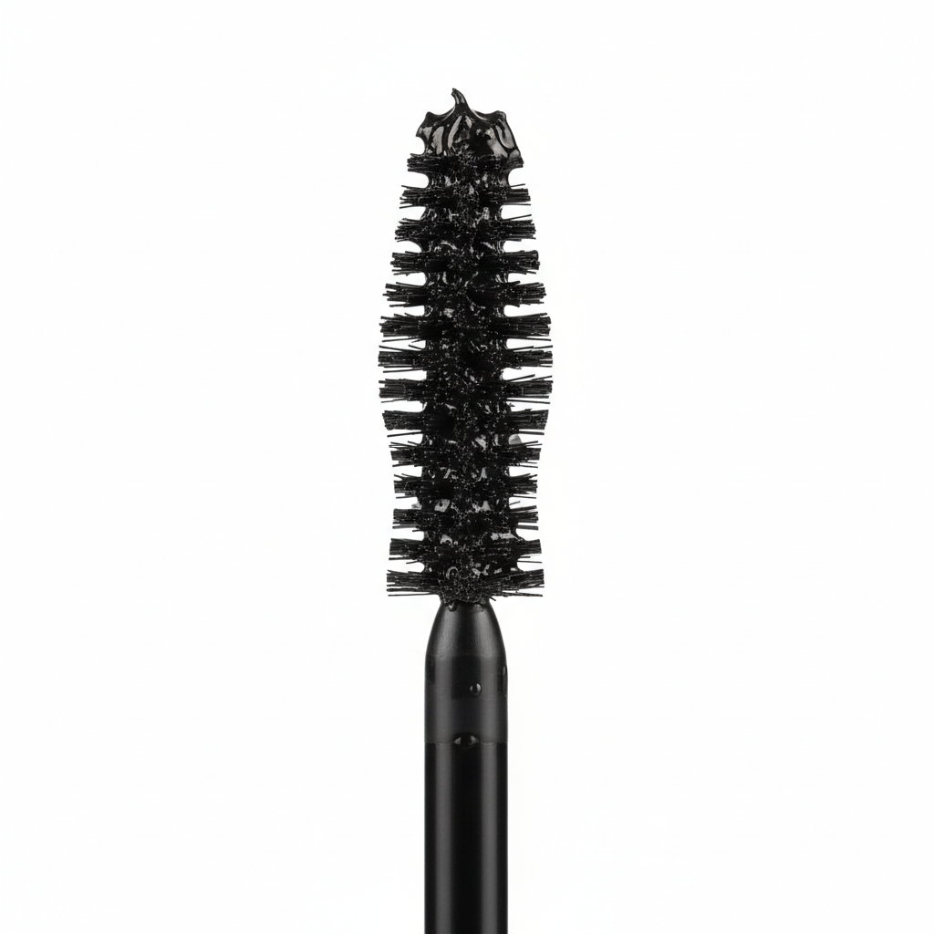 Mascara wand close-up
